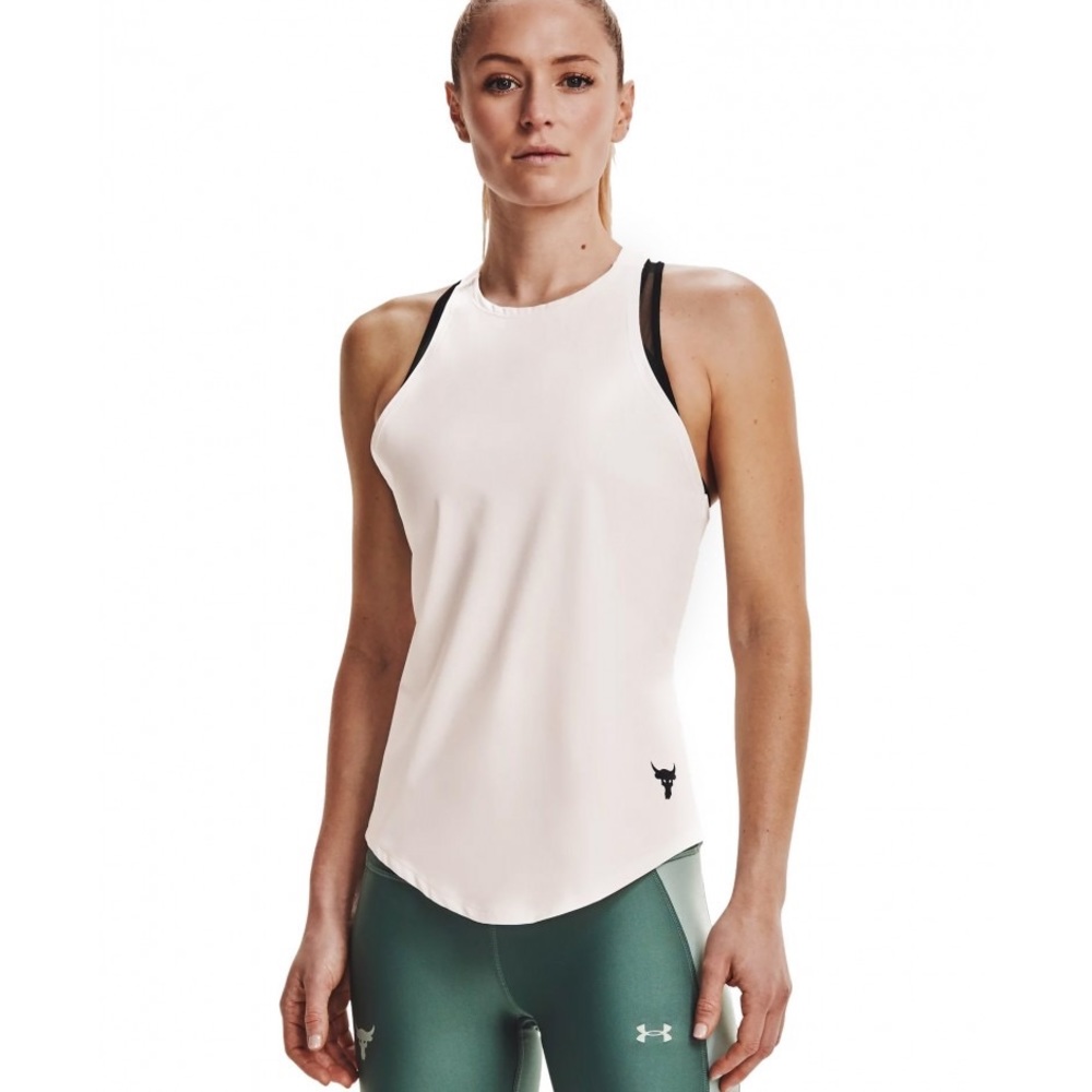 Under Armour Women’s Project Rock Heat Gear Tank Style# 1361068-112